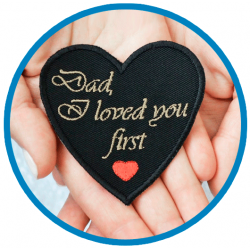 Wedding Tie Patch