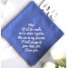 Dad Wedding Handkerchief from Bride  - Father of the Bride Gift on Wedding Day, Dad Hankie