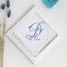 Bridal Monogrammed Handkerchief Something blue hankie with initial G