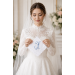 Bridal Monogrammed Handkerchief Something blue hankie with initial J