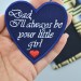 Father of the Bride Wedding Tie Patch from Daughter