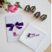 Wedding Handkerchief for Mother of the Bride from Daughter Custom embroidered wedding Spring wedding gifts Best Bridesmaid Maid of Honor