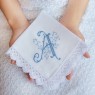 Bridal Monogrammed Handkerchief