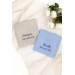 Wedding Save the Date handkerchief, Something Blue for Bride, Groom hankie, Wedding date hankerchief, Embroidered wedding handkerchief linen