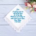 Father of the Groom wedding handkerchief, Father in law hankerchief, Future father gift, Groom dad gift from Bride, Embroidered custom hankie
