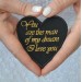 Groom gifts from the bride Wedding tie patch - You are the man of my dream I love you